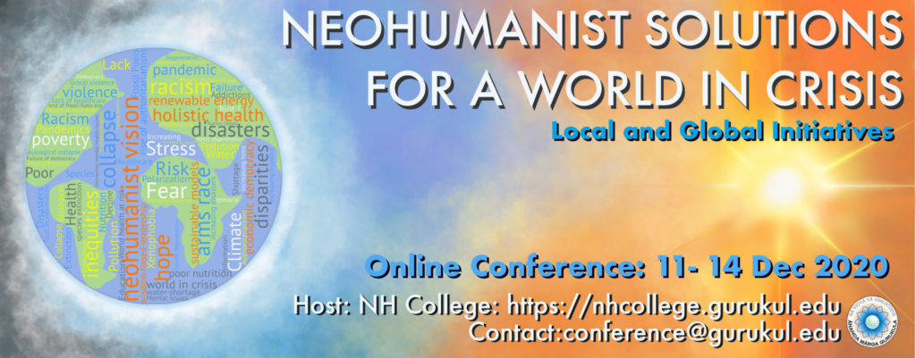 banner Neohumanist solutions for a world in crisis